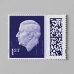 50 first class 1st class royal mail stamps letter king charles III