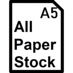 a5 all paper stock